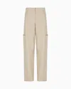Giorgio Armani Casual Trousers In Brown