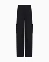 Giorgio Armani Casual Trousers In Black