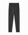 Giorgio Armani Straight Trousers In Wool-and-cashmere Flannel