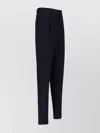 Giorgio Armani Straight Trousers With Button Detail And Side Pocket