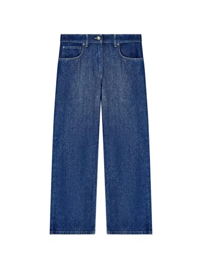Giorgio Armani Straight-leg Jeans In Blue