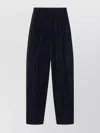 Giorgio Armani Stylish Trousers With Pleats And Pockets In Black