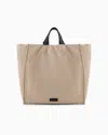 Giorgio Armani Suede And Leather Shopper