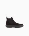 Giorgio Armani Suede Ankle Boots