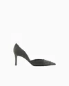 Giorgio Armani Suede Court Shoes In Multi