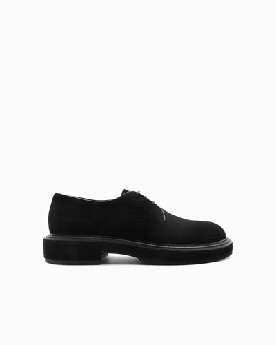 Giorgio Armani Man Lace-up Shoes Black Size 9 Goat Skin