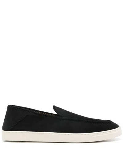GIORGIO ARMANI SUEDE LOAFERS
