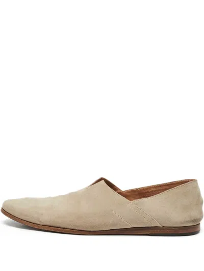 Pre-owned Giorgio Armani Suede Loafers