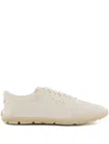 Giorgio Armani Suede Sneakers In Neutrals
