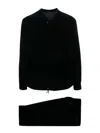 Giorgio Armani Long-sleeved Jacket  Pants Two-piece In Black
