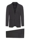 Giorgio Armani Single Breasted Tailored Suit In Black