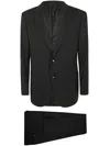 Giorgio Armani Virgin Wool Suit In Black