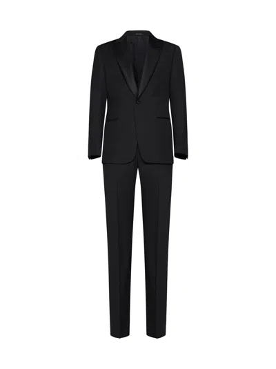 Giorgio Armani Suit In Black Beauty