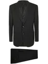 Giorgio Armani Virgin Wool Suit In Black