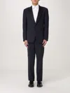 Giorgio Armani Suit  Men Color Navy In Navy