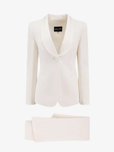 Giorgio Armani Suit In White