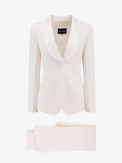Giorgio Armani Tailleur In White