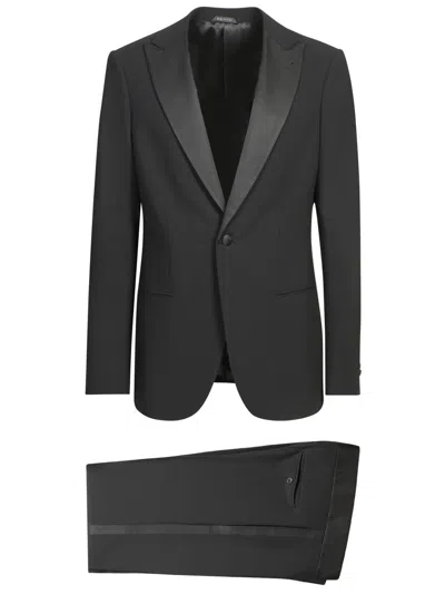 Giorgio Armani Suits In Black