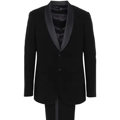 Giorgio Armani Suits In Black