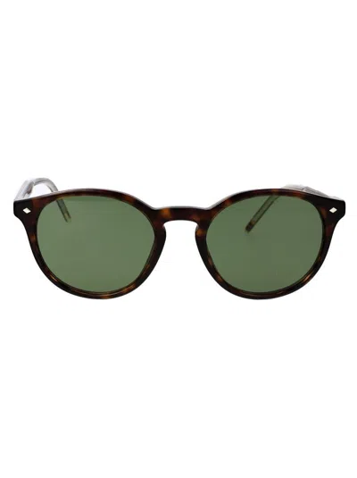 Giorgio Armani Sunglasses In Brown
