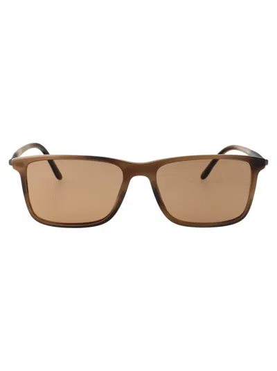 Giorgio Armani Sunglasses In Brown