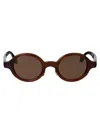 Giorgio Armani 0ar8205 Sunglasses In 606273 Transparent Brown