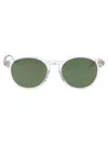 Giorgio Armani Men's Panto Sunglasses In 607514 Crystal