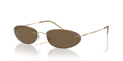 Giorgio Armani Sunglasses In Brown