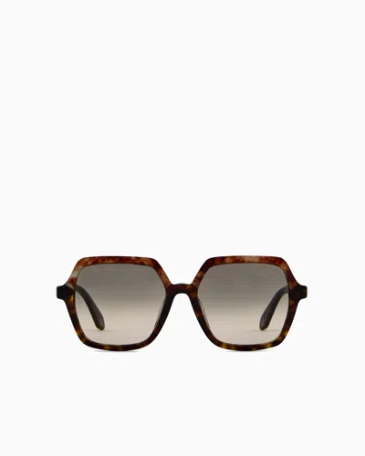 Giorgio Armani Sunglasses In Brown