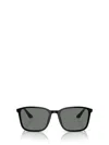Giorgio Armani Tinted-lens Square-frame Sunglasses In Black