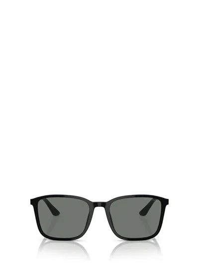 Giorgio Armani Tinted-lens Square-frame Sunglasses In Black