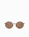 Giorgio Armani Sunglasses In Brown
