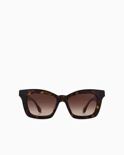 Giorgio Armani Sunglasses In Brown