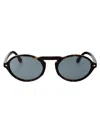Giorgio Armani Havana Acetate Sunglasses In Neutral