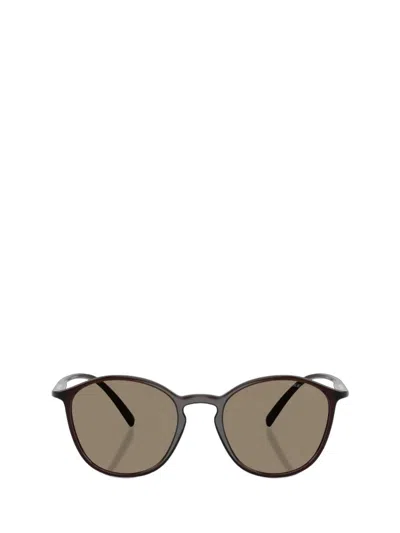 Giorgio Armani Sunglasses In Brown