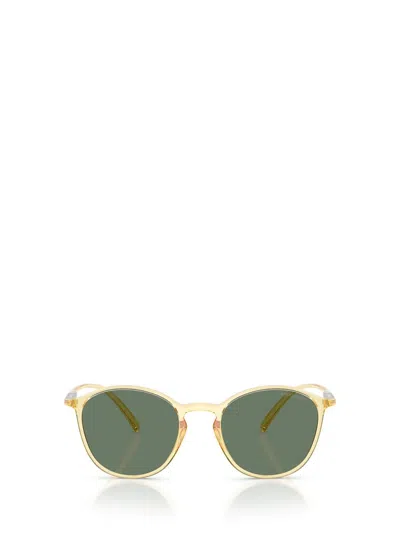 Giorgio Armani Sunglasses In Metallic