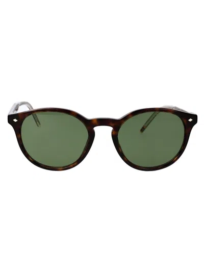 Giorgio Armani Sunglasses In Brown