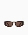Giorgio Armani Sunglasses In Brown