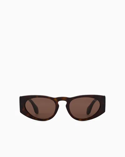 Giorgio Armani Sunglasses In Brown