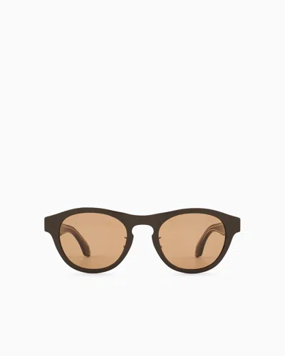 Giorgio Armani Sunglasses In Brown