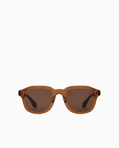 Giorgio Armani Sunglasses In Brown