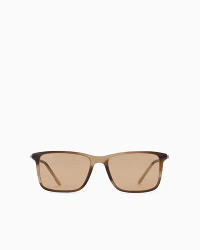 Giorgio Armani Sunglasses In Brown