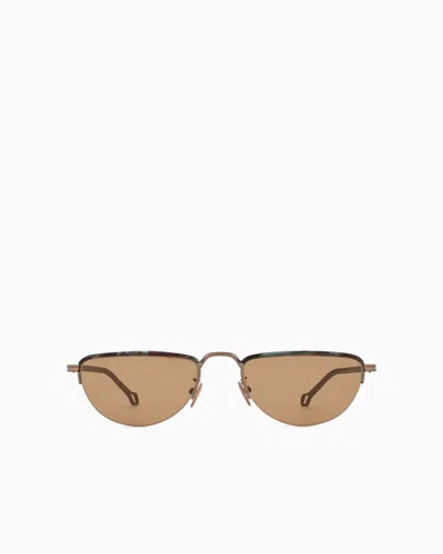 GIORGIO ARMANI MEN’S IRREGULAR-SHAPED SUNGLASSES