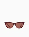 Giorgio Armani Sunglasses In Burgundy