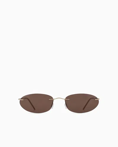 Giorgio Armani Sunglasses In Gold