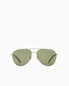 Giorgio Armani Man Sunglass Ar6162 In Gold