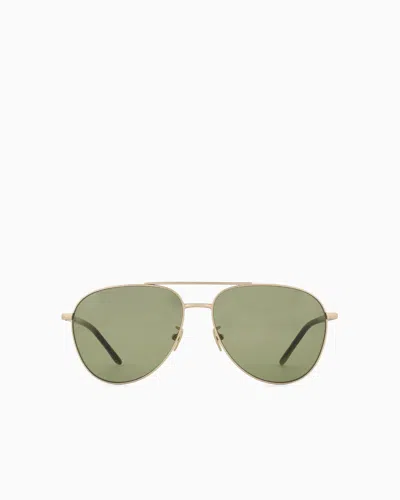 Giorgio Armani Sunglasses In Gold