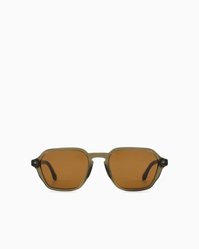Giorgio Armani Sunglasses In Green