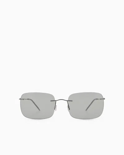 Giorgio Armani Sunglasses In Grey
