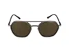 Giorgio Armani Sunglasses In Gunmetal Brushed